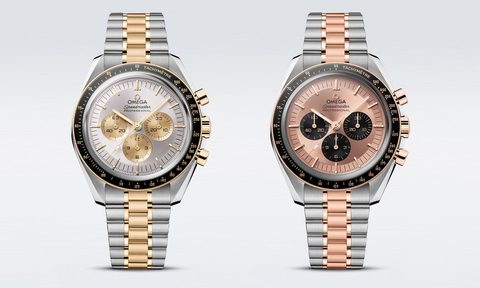 Omega Speedmaster Moonwatch bi-color