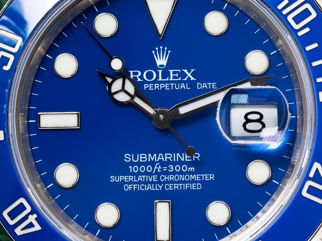 Rolex Submariner 'Smurf' dial