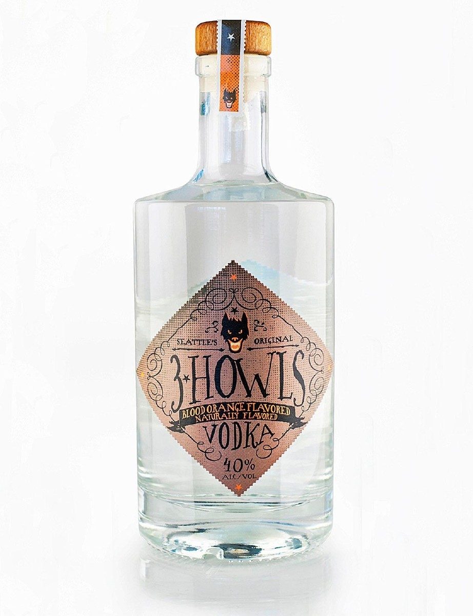 3 Howls Blood Orange Vodka