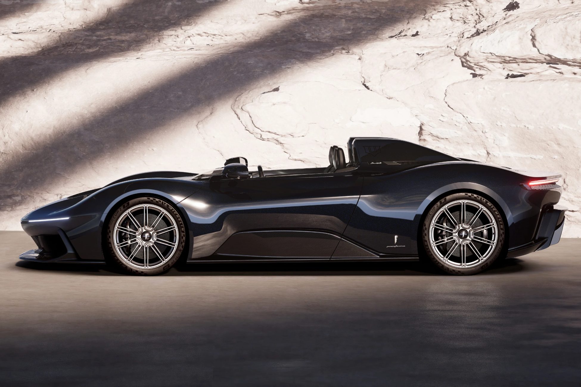 Automobili Pininfarina X Wayne Enterprises Barchtta Dark Knight.