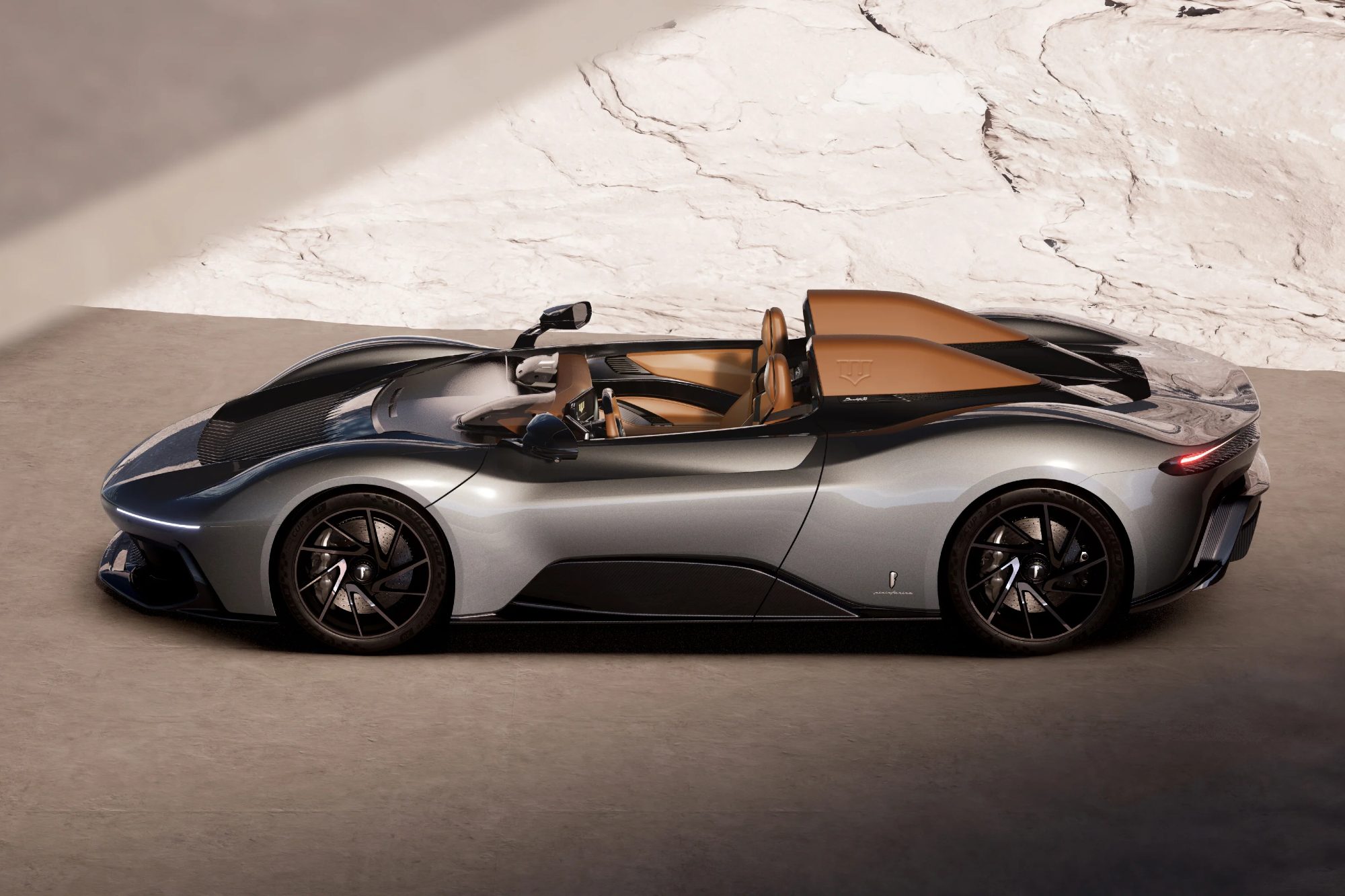 Automobili Pininfarina X Wayne Enterprises Barchtta Gotham.