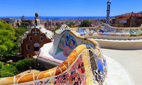 Park Güell, Barcelona, Spain