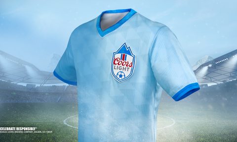 coors light cooling jersey chill no text center