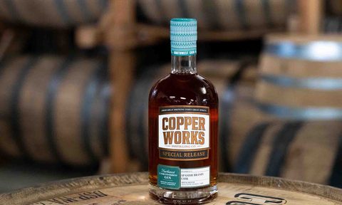 copperworks cask finished gin spanish brandy 1