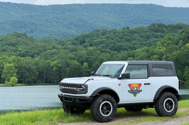 Ford Bronco at Bronco Off-Rodeo center in Tennessee.