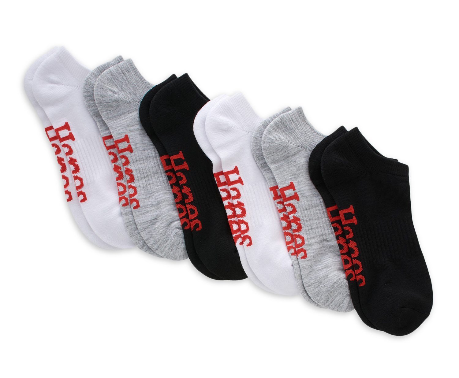 Hanes Originals Men's No-Show Socks