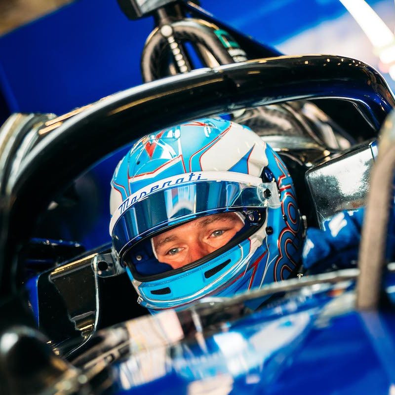 Maserati MSG Racing Maximillian Gunther during the Shanghai. e-Prix Race.