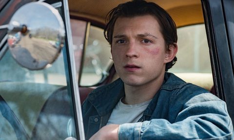 Tom Holland in The Devil All the Time.