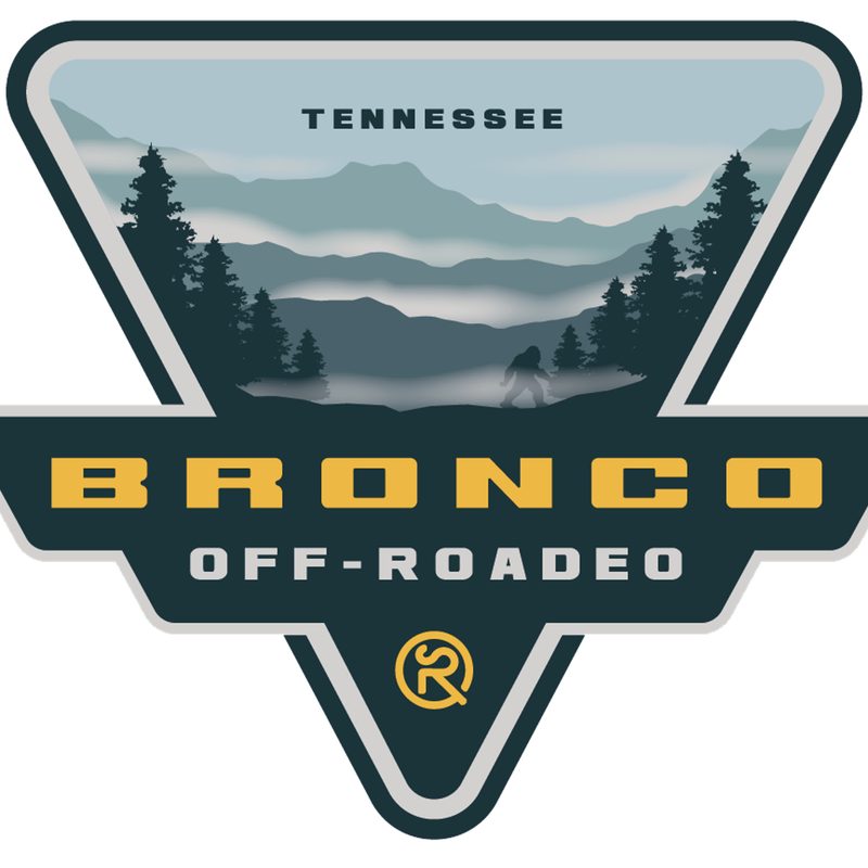 Trail Badge at Ford Bronco Off-Roadeo center in Tennessee.