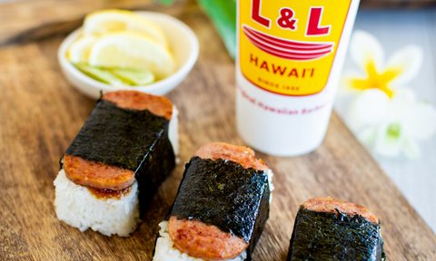 L&L Barbecue Spam Misubi