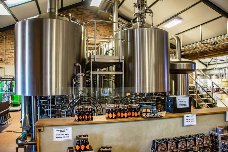 Stainless steel brewery equipment