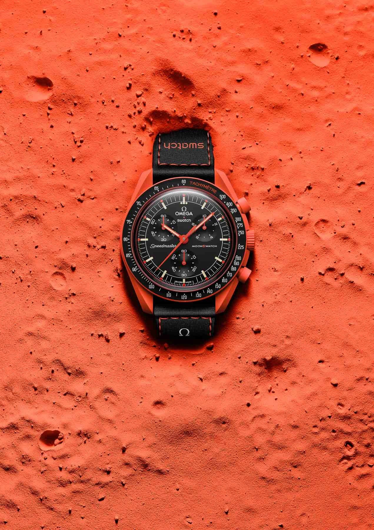 MoonSwatch Mission on Earth Lava