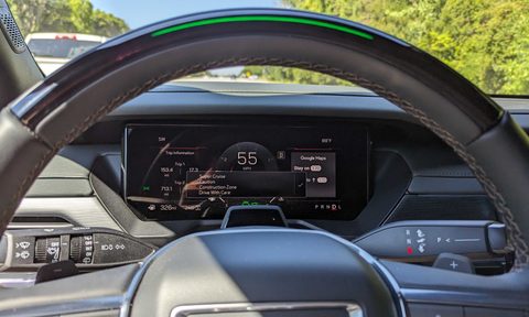 GM Super Cruise active light wheel