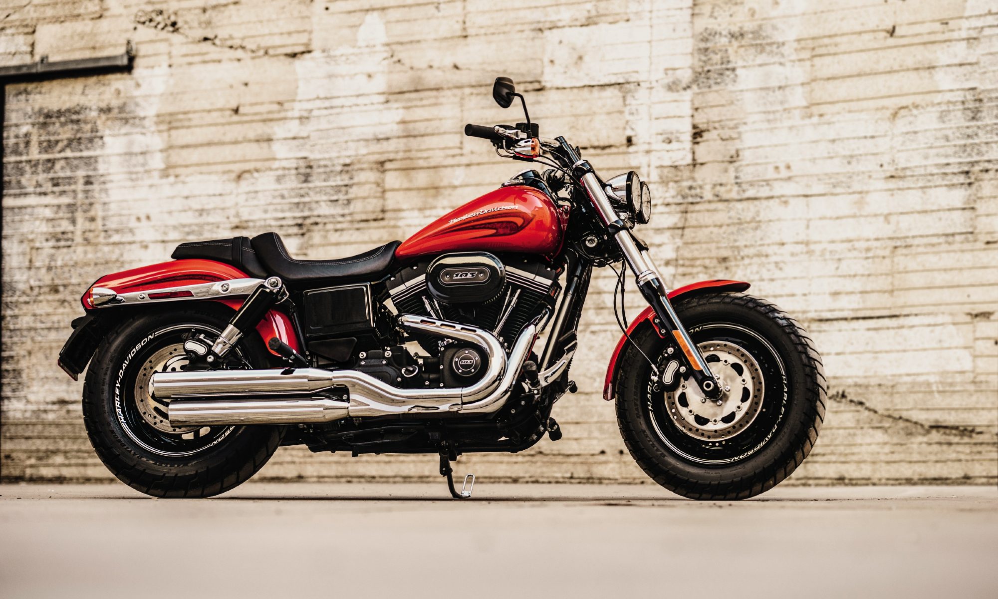 2017 FXDF Harley-Davidson Fat Bob with a Dyna frame.
