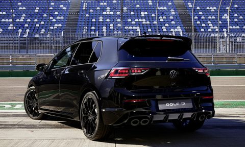 2025 vw Golf R Black Edition.