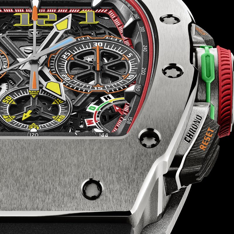 Richard Mille RM 65-01 dial close-up