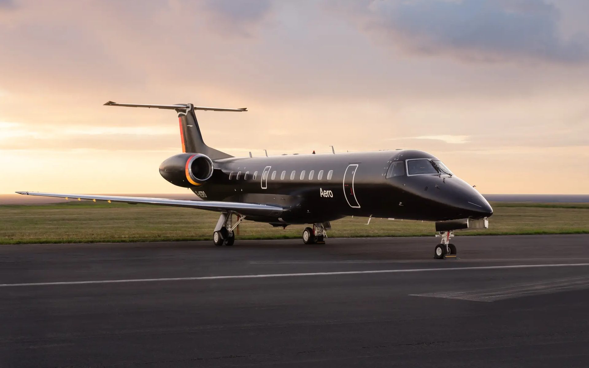 An Aero private jet