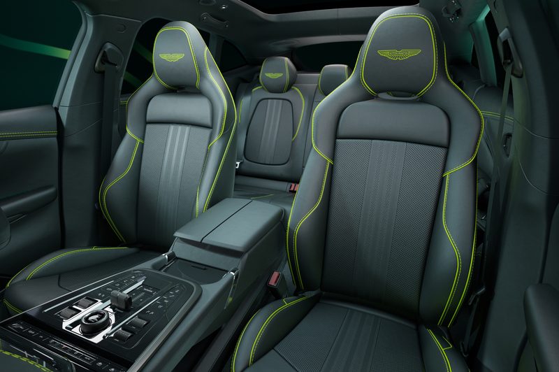 Aston Martin DBX707 AMR24 Edition interior.