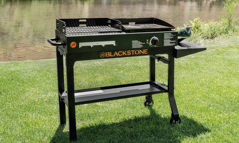 A Blackstone Duo 17 out by the river.
