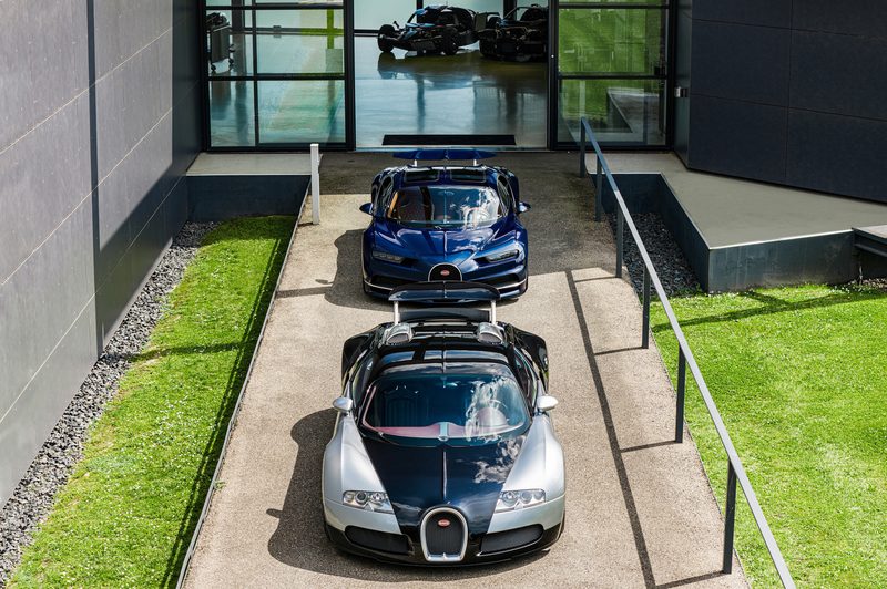 Bugatti Chiron and Veyron comprise the majority of Bugattis on the road now.