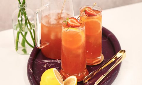 fourth july bourbon mezcal cocktails