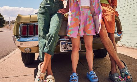 Crocs worn on models feet for early Prime Day deals