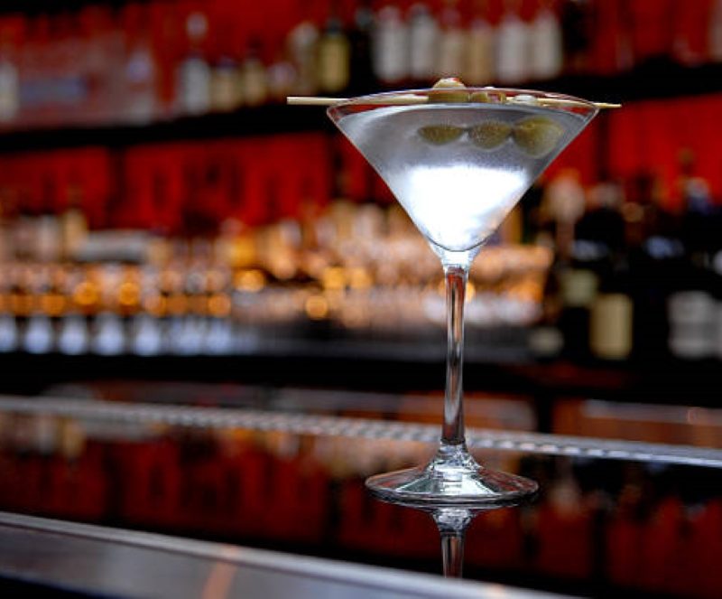 Dirty martini