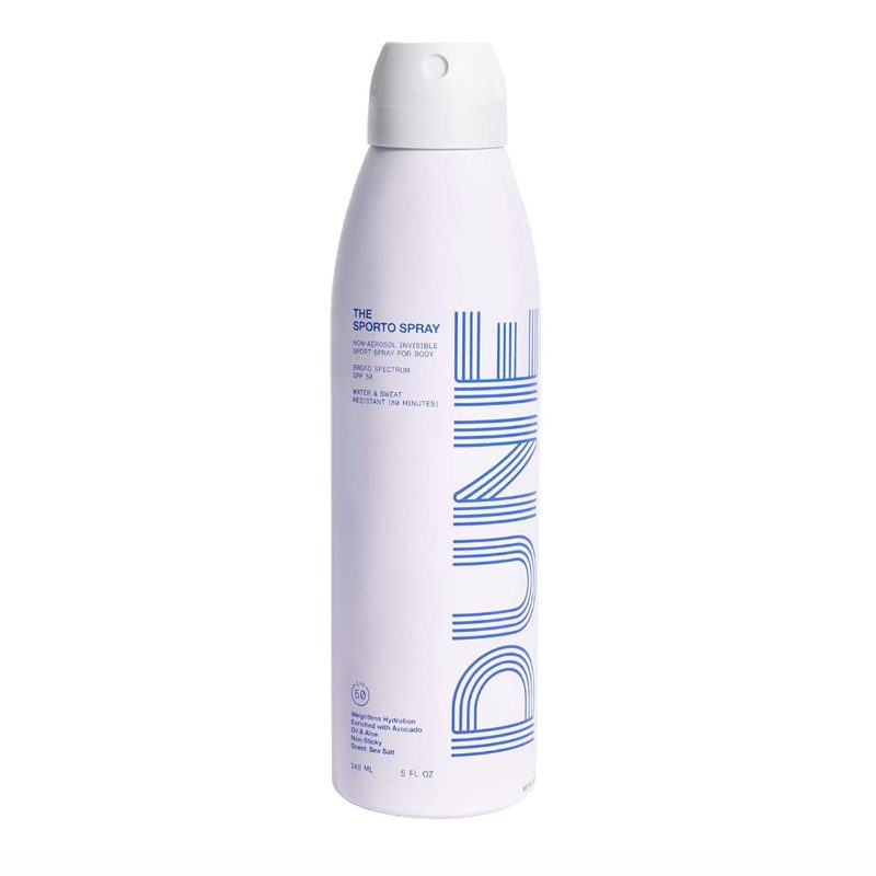 Dune Sporto sunscreen spray