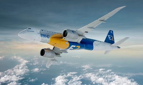 Embraer E190-E2 aircraft
