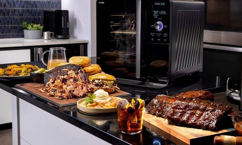 GE Profile smart indoor smoker