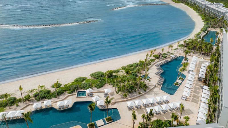 Hilton resort in Tulum Mexico