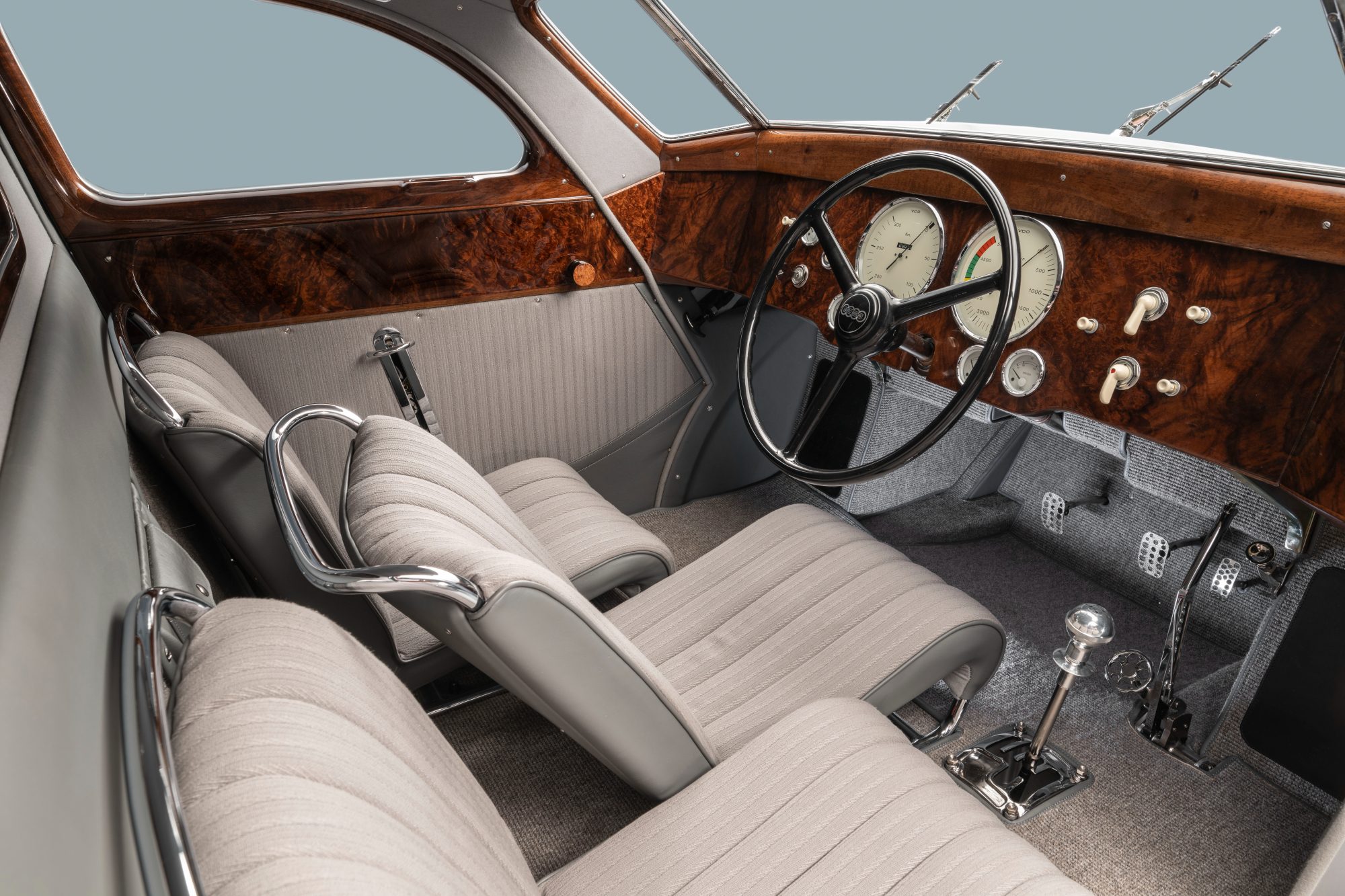 Interior of the 2023 Audi Schnellsportwagen.