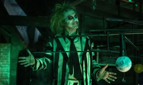 Michael Keaton in Beetlejuice Beetlejuice.