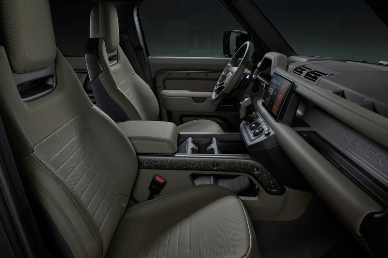 Land Rover Defender OCTA interior