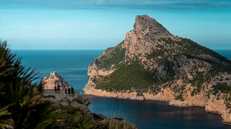 Coastal rock formations, Mallorca, Spain