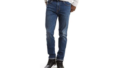 Men's 502 Taper Fit Jeans worn by model during early Prime Day deals