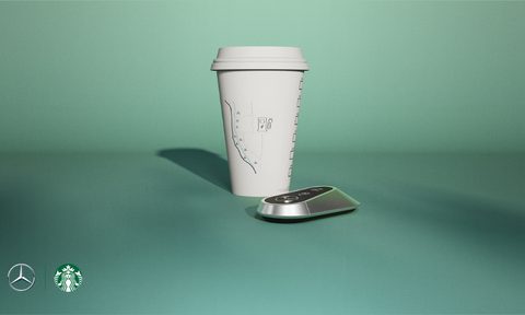 Mercedes-Benz and Starbucks partner to launch a high-speed Fast DC EV charging network.