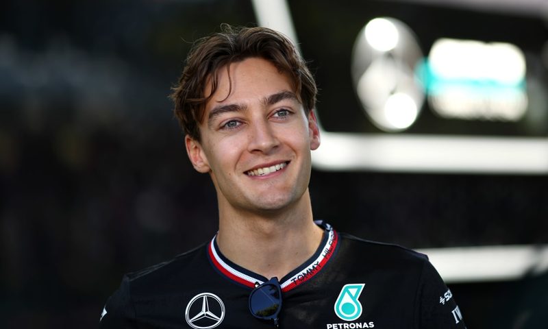 Mercedes-Petronas F1 driver George Russell.