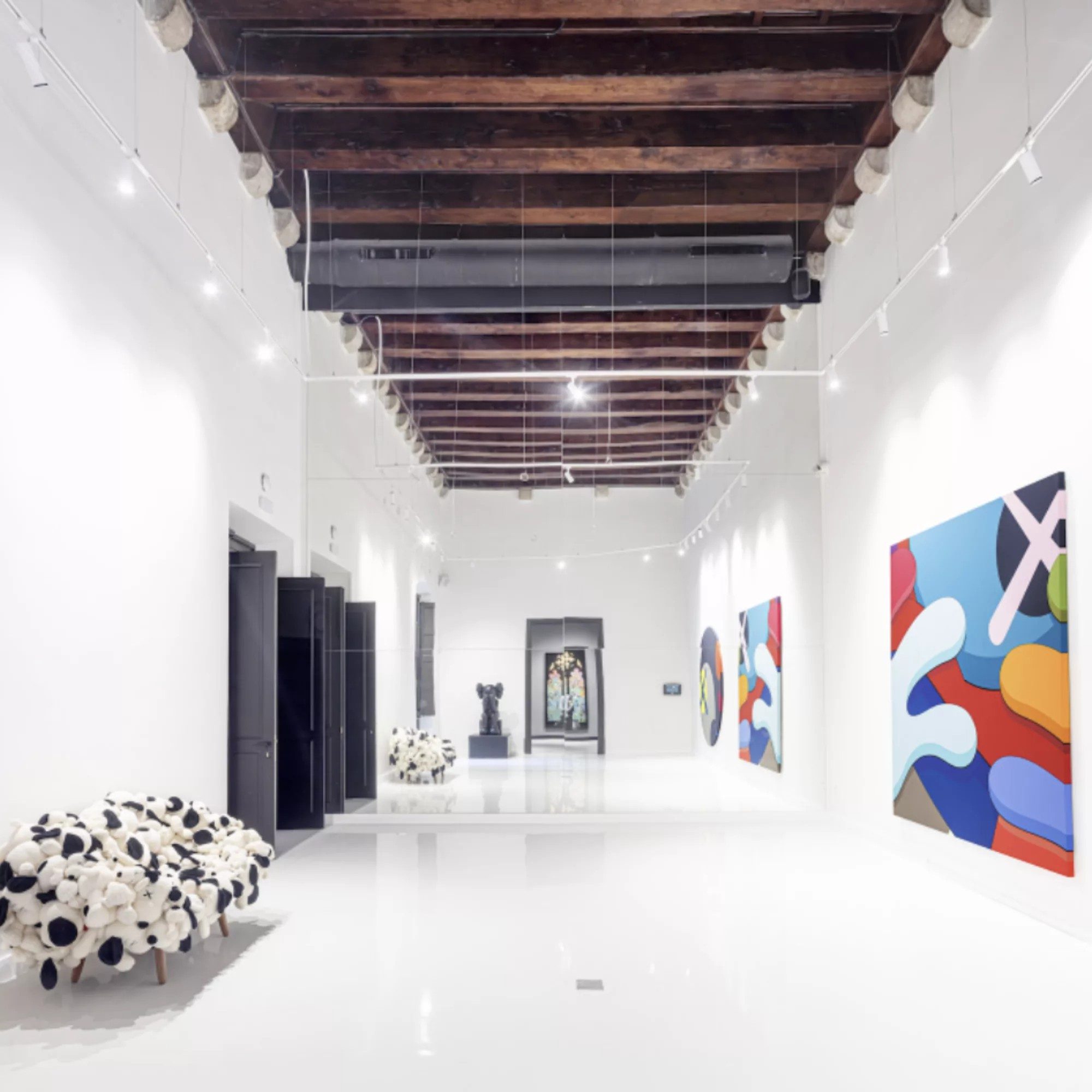 Kaws exhibit at Moco Barcelona
