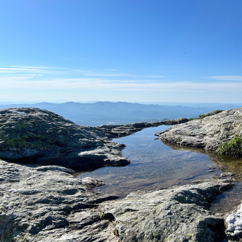 Mount Mansfield summit view