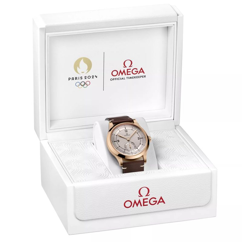 Omega Watches mixed metal Paris Olympics watch