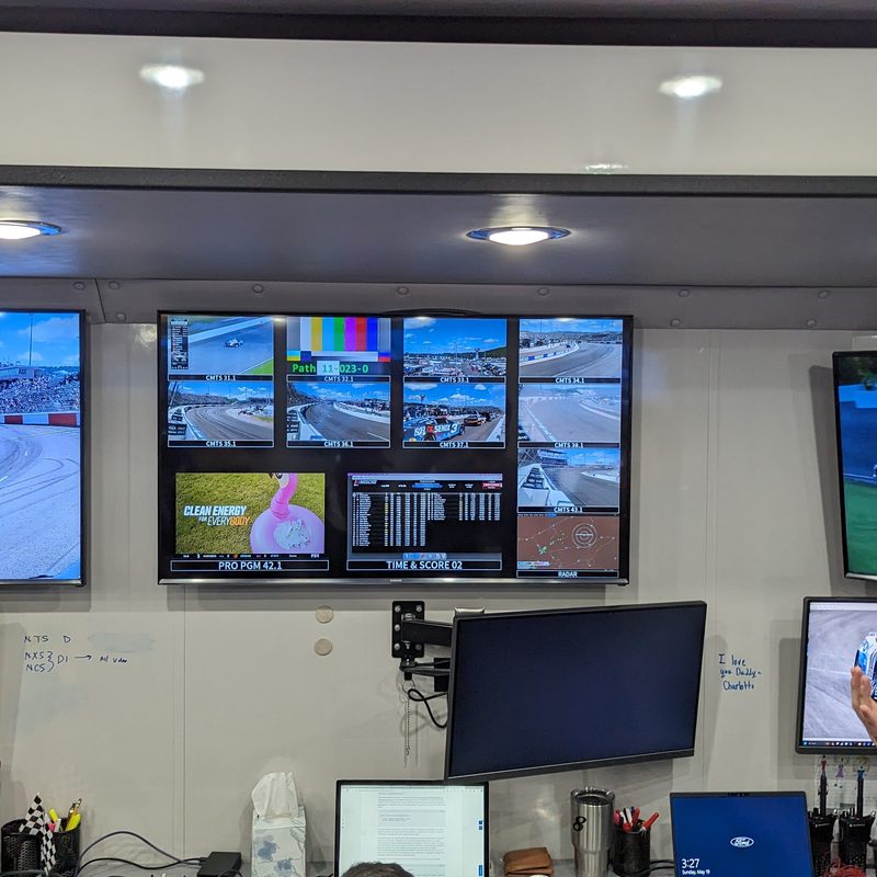 Inside the Ford Performance Tech Trailer