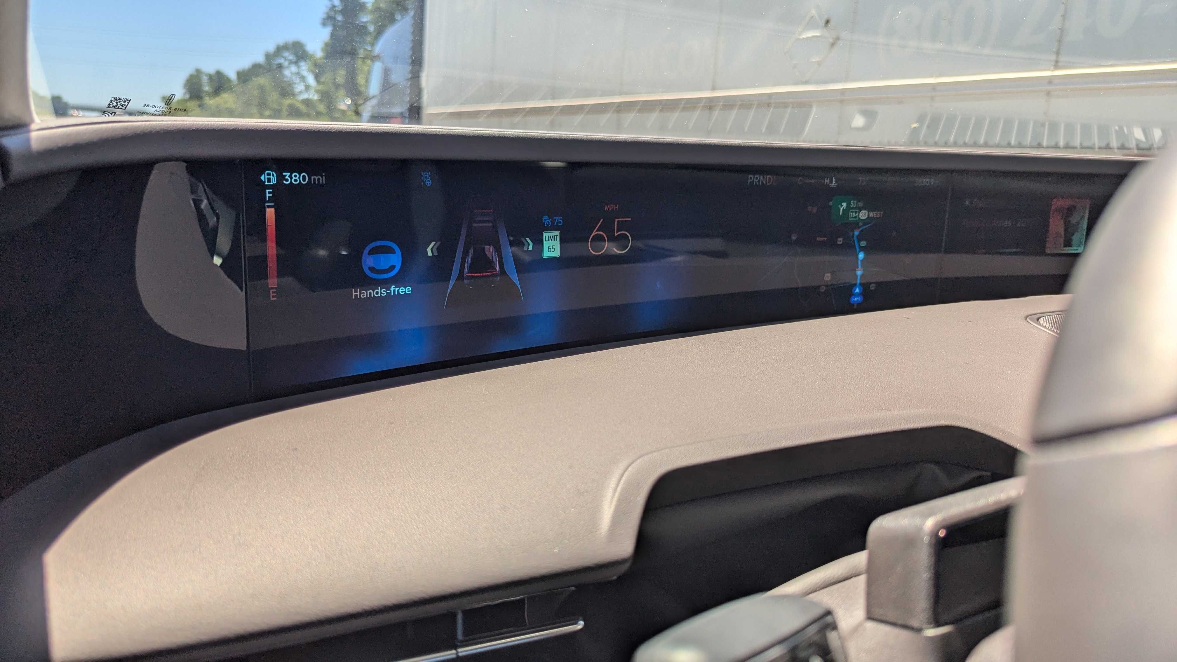 Blue Cruise enabled Lincoln Nautilus