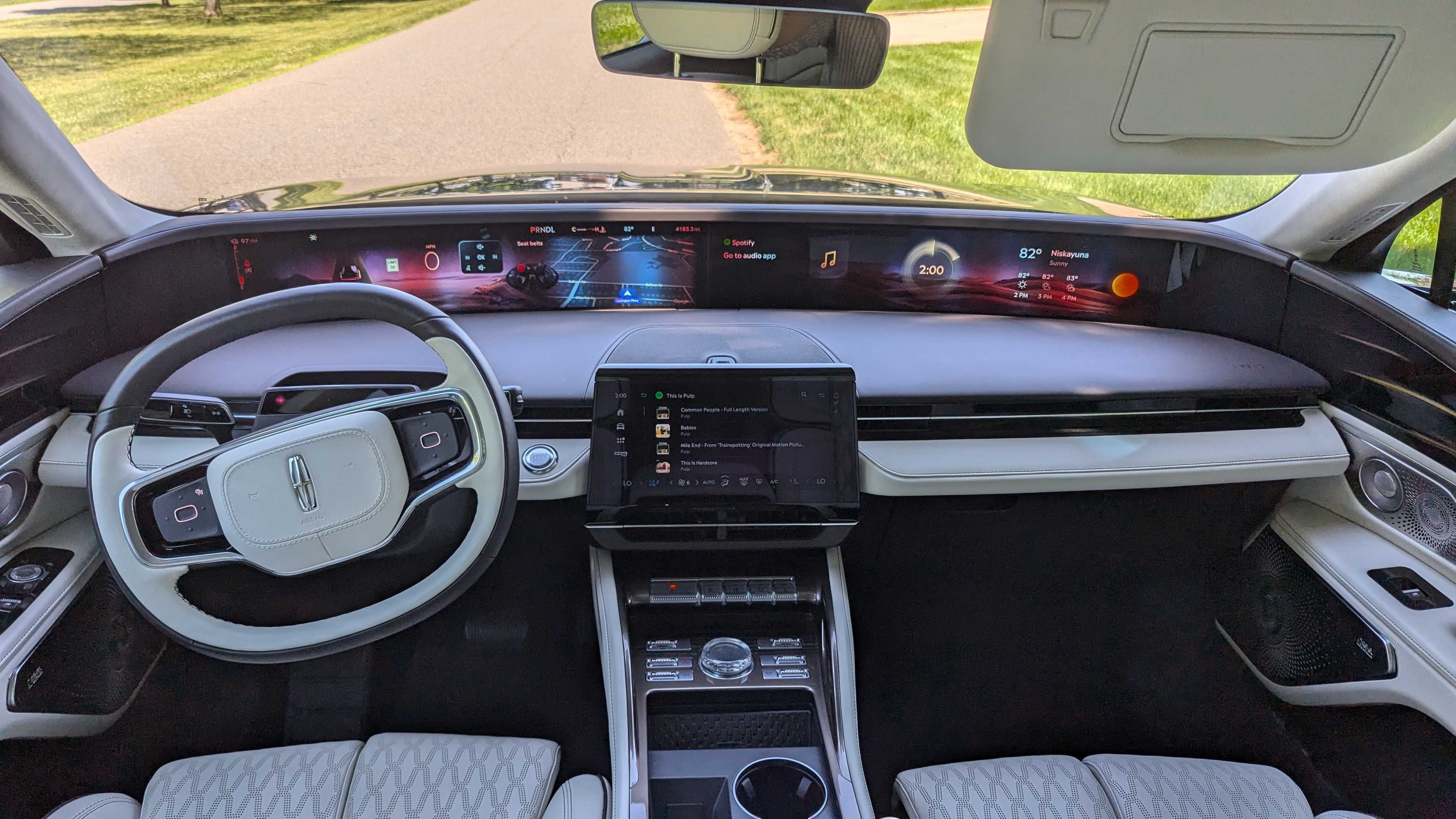2024 Nautilus Full Dash Display
