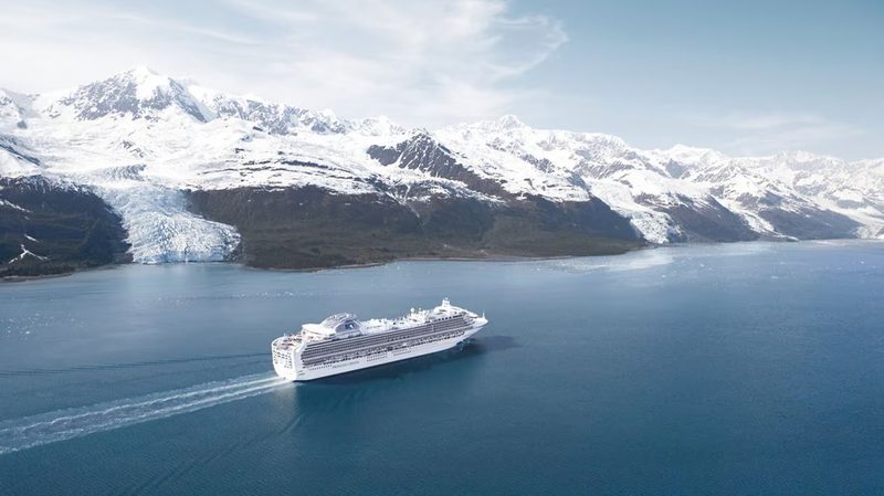 Princess Cruises Alaska glaciers