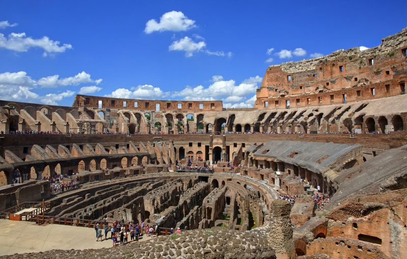The Colosseum in Rome