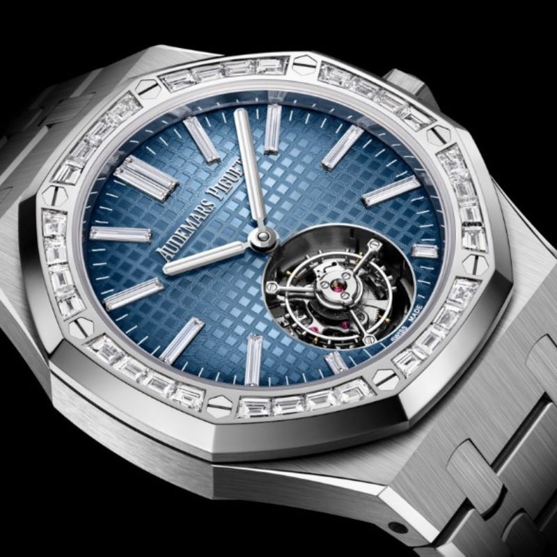 Audemars Piguet Royal Oak in blue