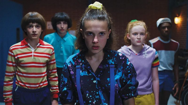The cast of Stranger Things.