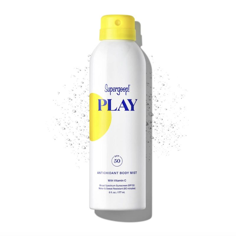 Supergoop spray-on sunscreen