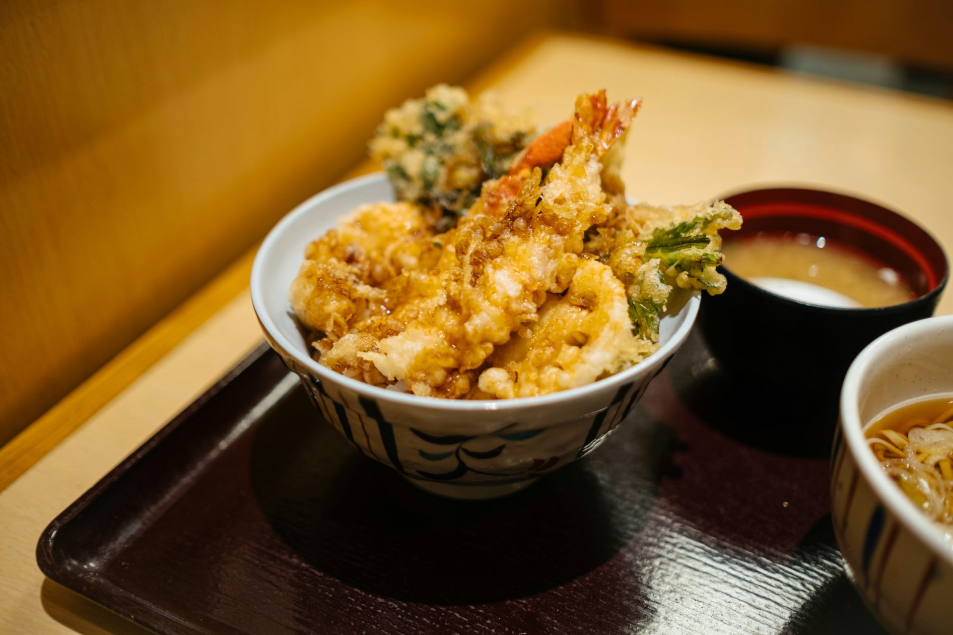 tempura rice bowl